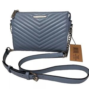 Denim Blexi Chevron Crossbody - Steve Madden